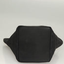 GUCCI GG Canvas Web Sherry Line Tote Bag Black Silver 131228 Auth fm4817-5