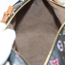LOUIS VUITTON Monogram Multicolor Speedy 30 Hand Bag Black M92642 LV Auth fm4819-21