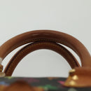 LOUIS VUITTON Monogram Multicolor Speedy 30 Hand Bag Black M92642 LV Auth fm4819-14