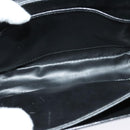 CELINE Shoulder Bag Leather Black Gold Auth fm4822-12