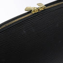 LOUIS VUITTON Epi Dauphine GM Cosmetic Pouch Black M48432 LV Auth fm4826-8