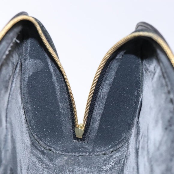 LOUIS VUITTON Epi Dauphine GM Cosmetic Pouch Black M48432 LV Auth fm4826