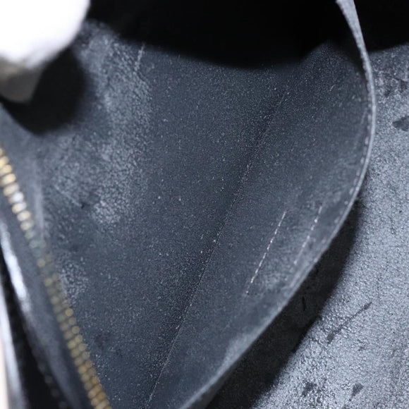 LOUIS VUITTON Epi Dauphine GM Cosmetic Pouch Black M48432 LV Auth fm4826