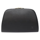 LOUIS VUITTON Epi Dauphine GM Cosmetic Pouch Black M48432 LV Auth fm4826-13