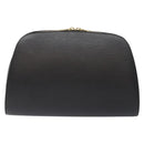 LOUIS VUITTON Epi Dauphine GM Cosmetic Pouch Black M48432 LV Auth fm4826-2