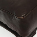 BOTTEGA VENETA INTRECCIATO Shoulder Bag Leather Brown Auth fm4835-16