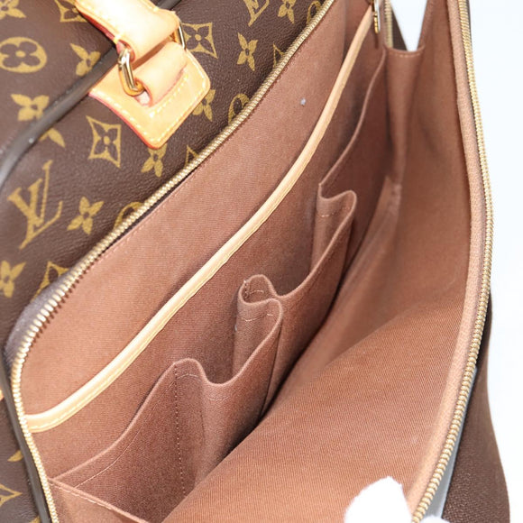LOUIS VUITTON Monogram Ikar Business Bag M23252 LV Auth fm4836