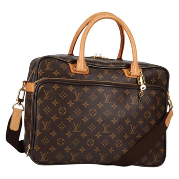 LOUIS VUITTON Monogram Ikar Business Bag M23252 LV Auth fm4836