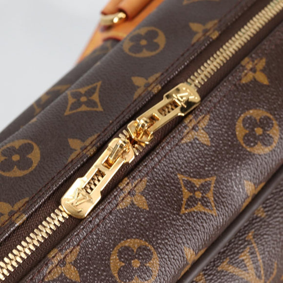 LOUIS VUITTON Monogram Ikar Business Bag M23252 LV Auth fm4836