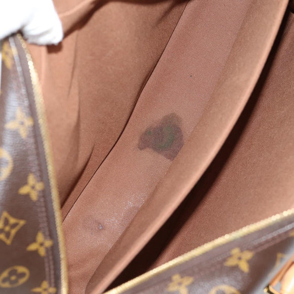 LOUIS VUITTON Monogram Ikar Business Bag M23252 LV Auth fm4836