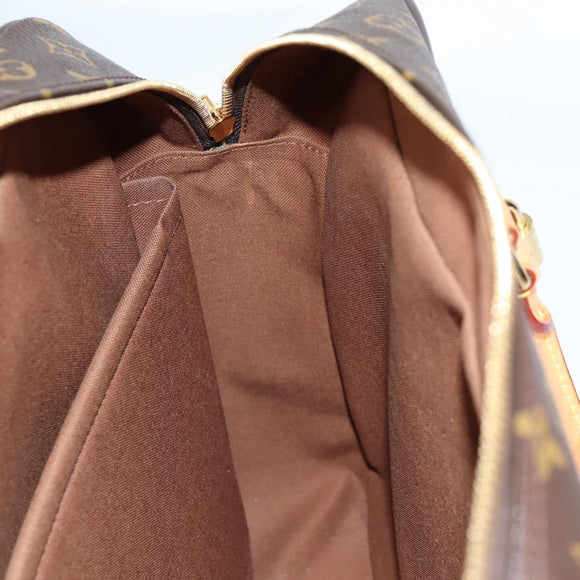 LOUIS VUITTON Monogram Ikar Business Bag M23252 LV Auth fm4836