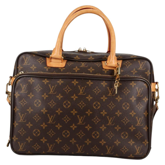 LOUIS VUITTON Monogram Ikar Business Bag M23252 LV Auth fm4836