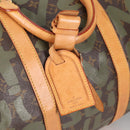 LOUIS VUITTON Monogram Graffiti Keepall 50 Boston Bag Khaki M92196 Auth fm4841V-19