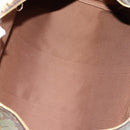 LOUIS VUITTON Monogram Graffiti Keepall 50 Boston Bag Khaki M92196 Auth fm4841SAV-10