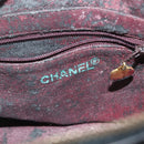 CHANEL Matelasse Chain Shoulder Bag Lamb Skin Black Gold CC Auth fm4843-19