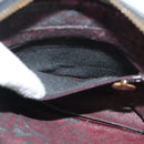 CHANEL Matelasse Chain Shoulder Bag Lamb Skin Black Gold CC Auth fm4843-10