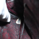 CHANEL Matelasse Chain Shoulder Bag Lamb Skin Black Gold CC Auth fm4843-11