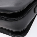 CELINE Shoulder Bag Leather Black Gold Auth fm4846-15