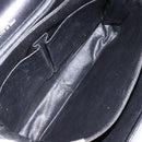 CELINE Shoulder Bag Leather Black Gold Auth fm4846-11