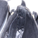 CELINE Shoulder Bag Leather Black Gold Auth fm4846-19