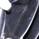 CELINE Shoulder Bag Leather Black Gold Auth fm4846-12