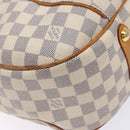 LOUIS VUITTON Damier Azur Galliera PM Shoulder Bag N55215 LV Auth fm4849-14