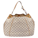 LOUIS VUITTON Damier Azur Galliera PM Shoulder Bag N55215 LV Auth fm4849-2
