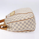 LOUIS VUITTON Damier Azur Galliera PM Shoulder Bag N55215 LV Auth fm4849-4