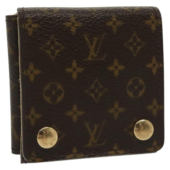 LOUIS VUITTON Monogram Jewelry case Jewelry Box LV Auth fm4851