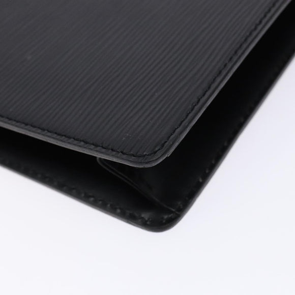 LOUIS VUITTON Epi Pochette Homme Clutch Bag Black Noir M52522 LV Auth fm4856