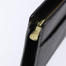 LOUIS VUITTON Epi Pochette Homme Clutch Bag Black Noir M52522 LV Auth fm4856-8