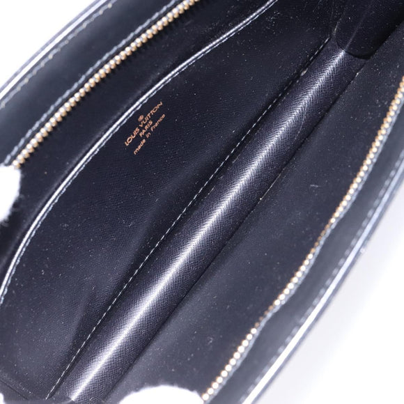 LOUIS VUITTON Epi Pochette Homme Clutch Bag Black Noir M52522 LV Auth fm4856