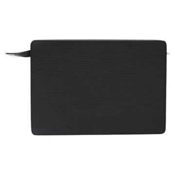LOUIS VUITTON Epi Pochette Homme Clutch Bag Black Noir M52522 LV Auth fm4856 - 0