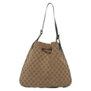 GUCCI GG Canvas Shoulder Bag Beige Gold 001 3746 Auth fm4857-13