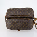 LOUIS VUITTON Monogram Saumur 35 Shoulder Bag M42254 LV Auth fm4858-5