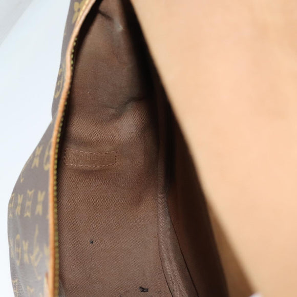 LOUIS VUITTON Monogram Saumur 35 Shoulder Bag M42254 LV Auth fm4858