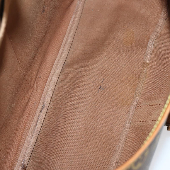 LOUIS VUITTON Monogram Saumur 35 Shoulder Bag M42254 LV Auth fm4858