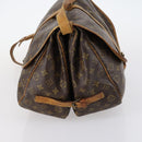 LOUIS VUITTON Monogram Saumur 35 Shoulder Bag M42254 LV Auth fm4858-3