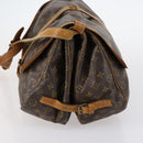 LOUIS VUITTON Monogram Saumur 35 Shoulder Bag M42254 LV Auth fm4858-4