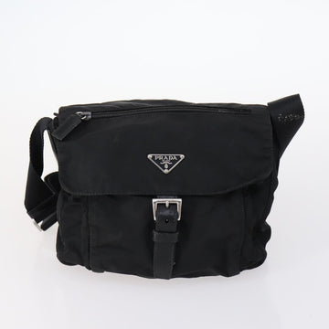 PRADA Pouch Nylon 4Set Black Brown Auth fm4859 - 0