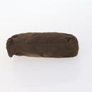 PRADA Pouch Nylon 4Set Black Brown Auth fm4859-21