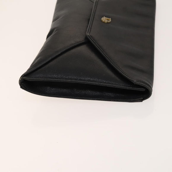 Christian Dior Bag Leather PVC 3Set Khaki Brown Auth fm4860