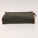 Christian Dior Bag Leather PVC 3Set Khaki Brown Auth fm4860-19