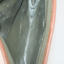 Christian Dior Bag Leather PVC 3Set Khaki Brown Auth fm4860-20