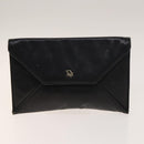 Christian Dior Bag Leather PVC 3Set Khaki Brown Auth fm4860-9