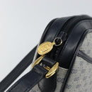 GUCCI Micro GG Supreme Shoulder Bag PVC Navy Gold 007 56 0095 Auth fm4868-9