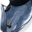 GUCCI Micro GG Supreme Shoulder Bag PVC Navy Gold 007 56 0095 Auth fm4868-10