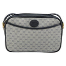 GUCCI Micro GG Supreme Shoulder Bag PVC Navy Gold 007 56 0095 Auth fm4868-13