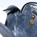 GUCCI Micro GG Supreme Shoulder Bag PVC Navy Gold 007 56 0095 Auth fm4868-22