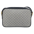 GUCCI Micro GG Supreme Shoulder Bag PVC Navy Gold 007 56 0095 Auth fm4868-2